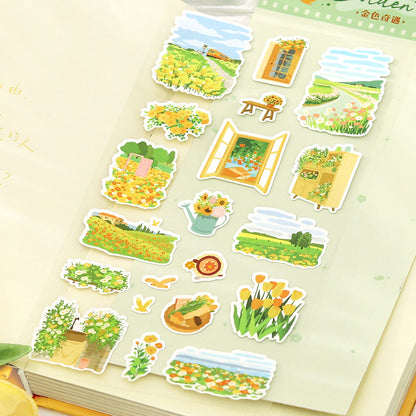 [2601-167] Only Flowers Know – Garden Stickers (4 Designs)