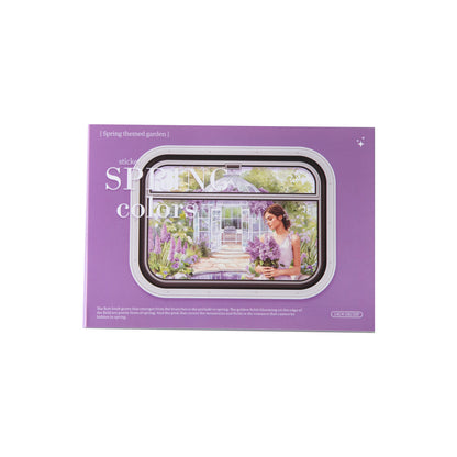 [2601-211] Spring Garden Journal Sticker Book