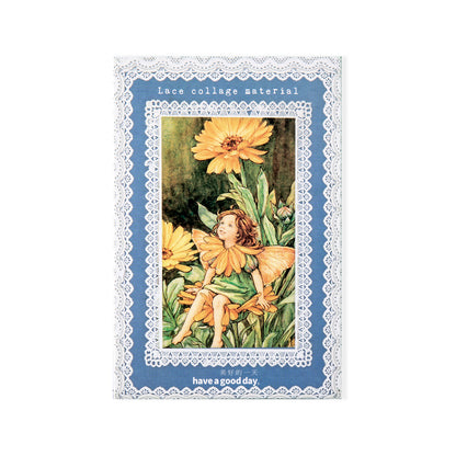 [2602-006] Lace Collage Journal Papers 6 Styles