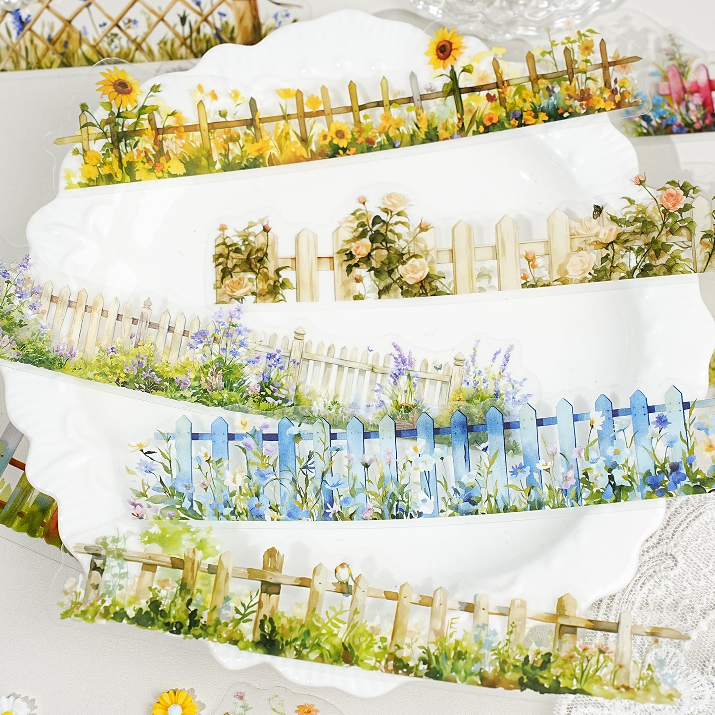 [2603-110] Nature Landscape PET Sticker Pack 6 Styles