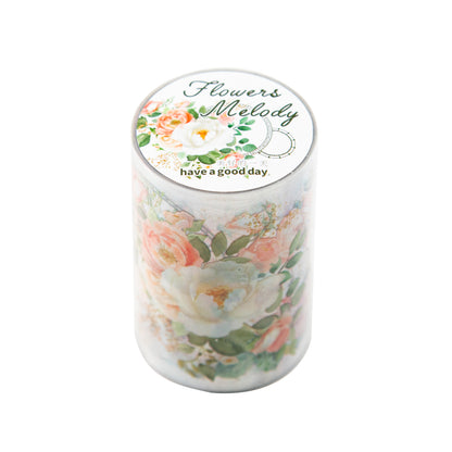 [2601-214] Floral Melody Washi Tape Set
