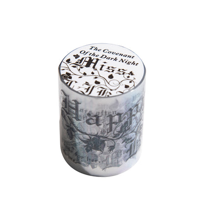 [2601-150] Gothic Rose PET Washi Tape – “Covenant of the Dark Night” Series (6 Designs)