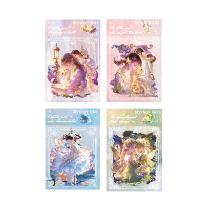 1195 PET Sticker Pack Secret Girl Series - Memo Journals