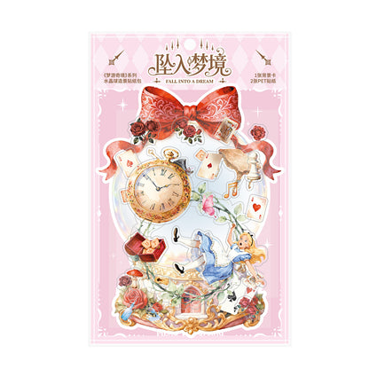 [2603-031] Fantasy Crystal Ball Scene Stickers 4 Styles