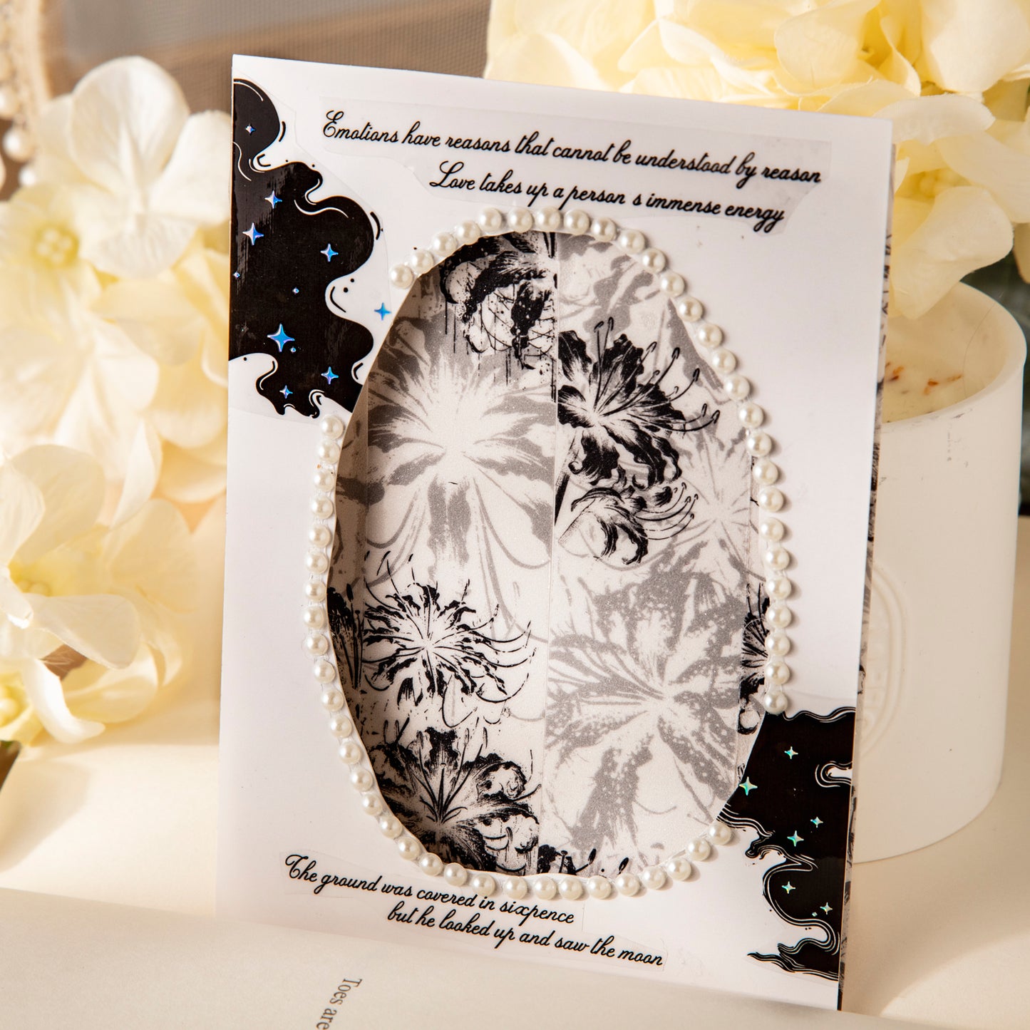 [2601-186] Blooming Dawn Botanical PET Washi Tape