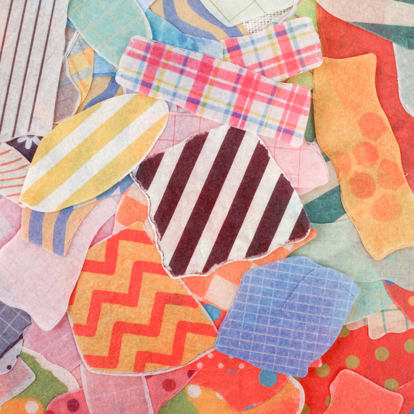 [2601-208] Colorful Washi Tape Sticker Set 20 Pieces