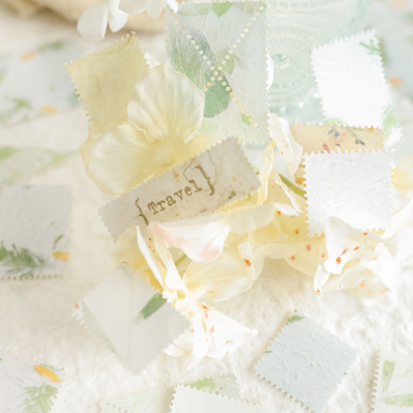 [2601-209] Vintage Botanical Journal Paper Set