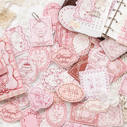 [2601-198] Candy Poetry Vintage Frame Notes