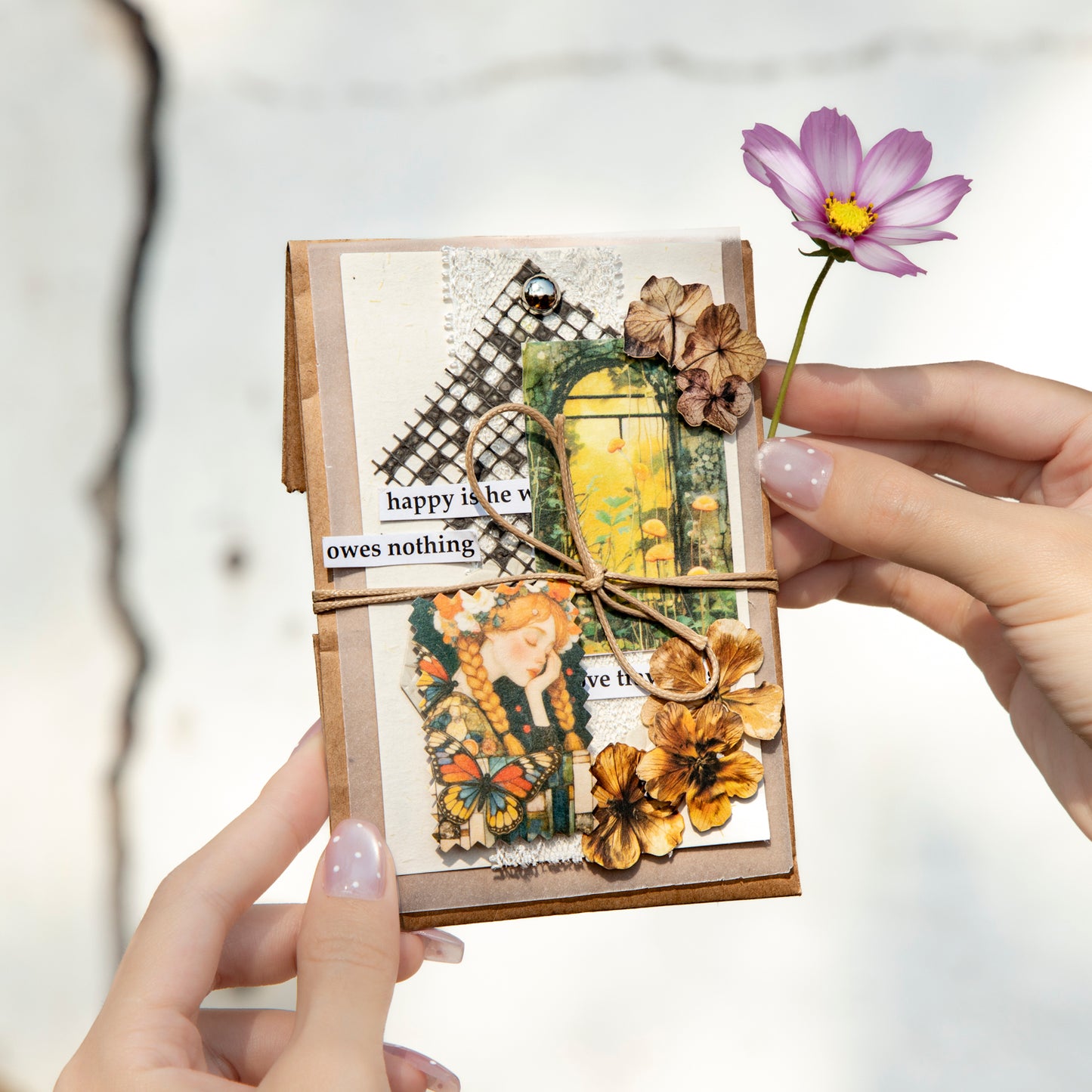 [2602-020] Gilded Flower Goddess Sticker Book 4 Styles
