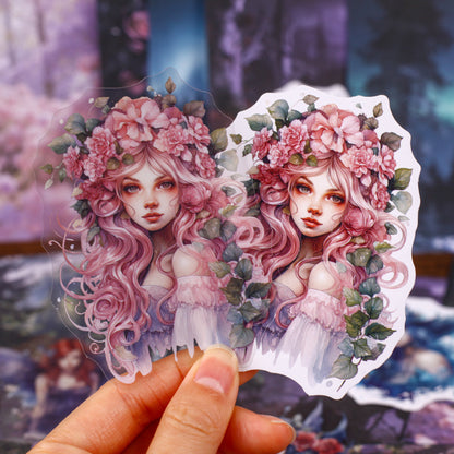 [2603-051] Vintage European Character Ephemera Pack 6 Styles