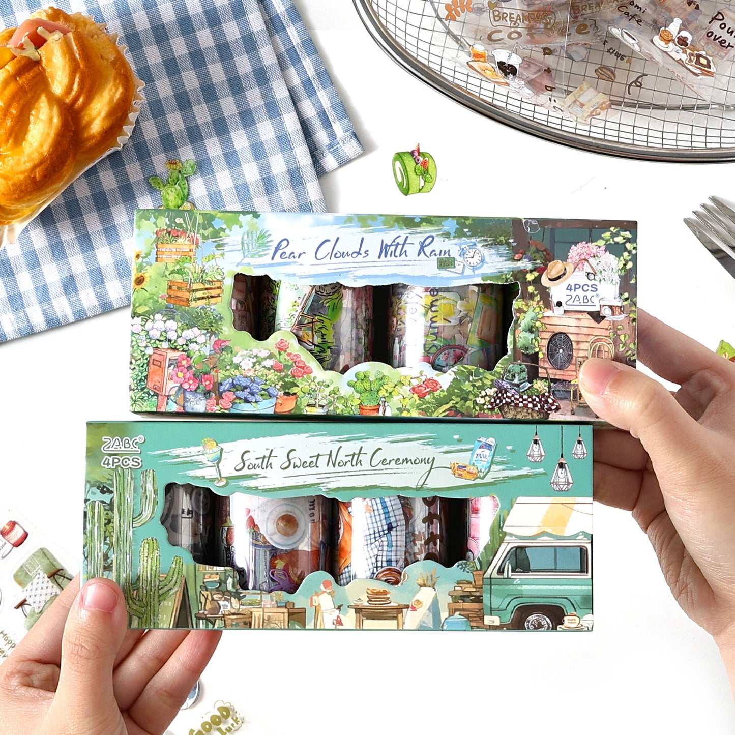 [2603-012] PET Die Cut Tape Set 4 Rolls