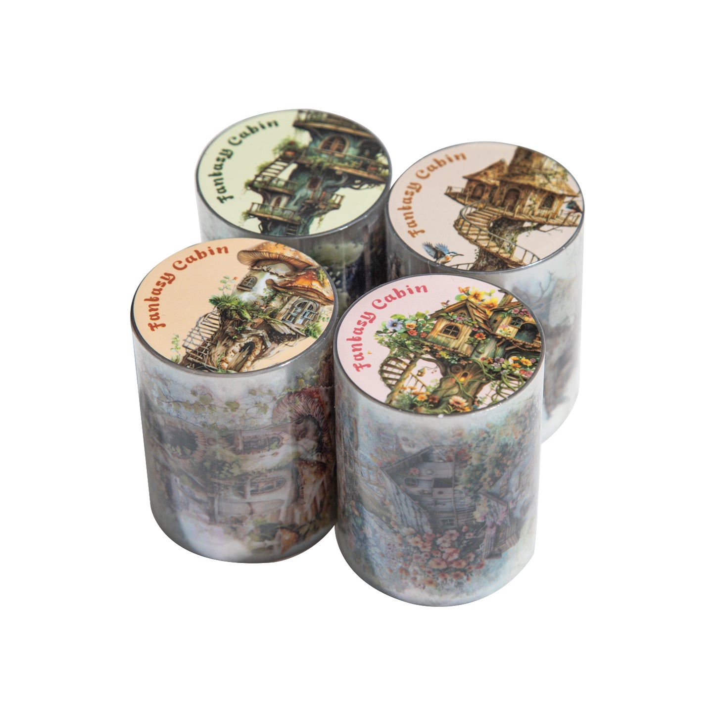 [2603-050] Treehouse Seamless PET Tape 4 Styles