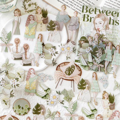 [2601-188] Candy Poetry Girl Journey PET Stickers