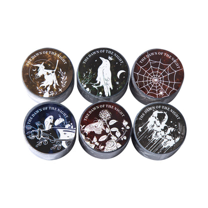 [2602-008] Gothic Dark Collage Tape 6 Styles