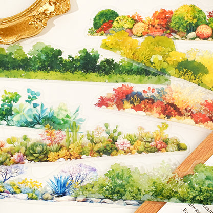 [2603-110] Nature Landscape PET Sticker Pack 6 Styles