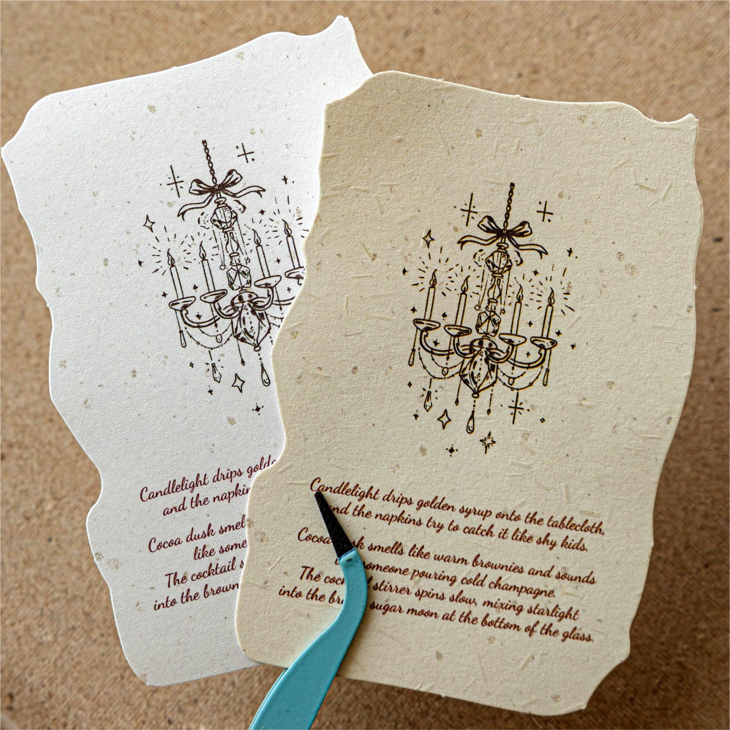 [2602-021] Dream Imprint Vintage Paper Stickers 4 Styles