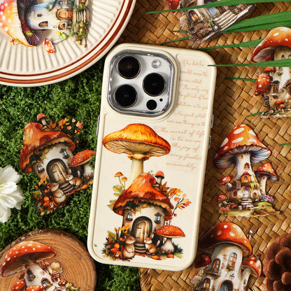 [2601-200] Dark Enchantment Mushroom House Story PET Stickers