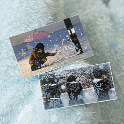 [2602-018] Transparent PET Deco Tape Set 4 Styles