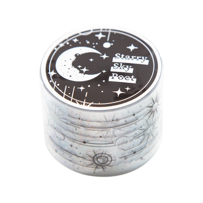 [2601-161] Starry Poet – Cosmic PET Tape Set (6 Designs)