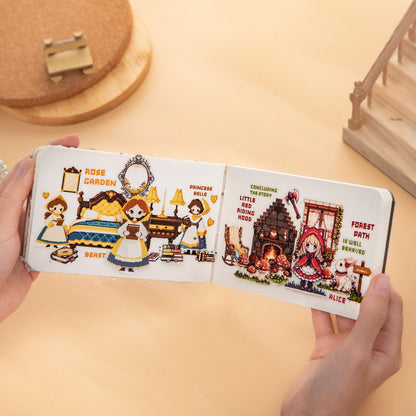 [2603-139] Pixel Fairy Tale PET Sticker Book 4 Styles