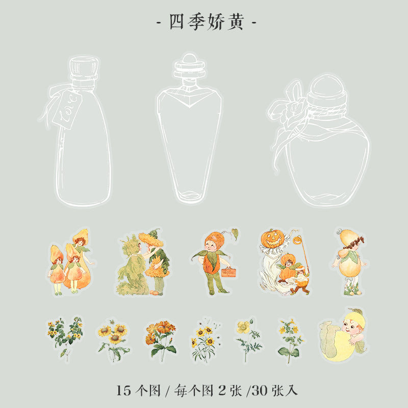 [2601-196] Forest Secret PET Stickers