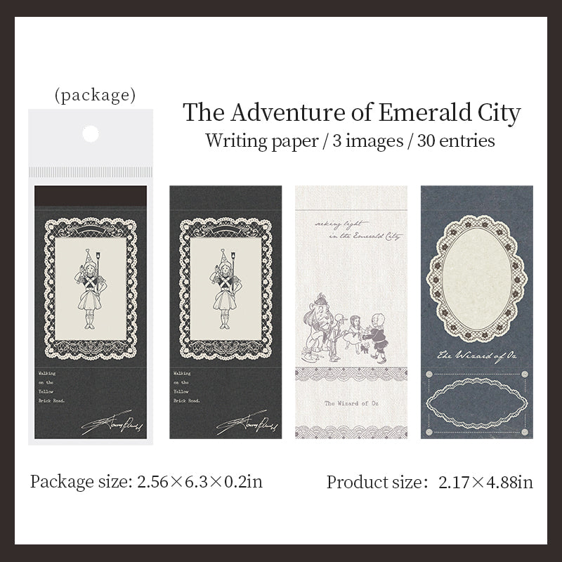 [2601-160] Fairy-Tale Little Happiness – Journal Memo Pad Set (6 Designs)