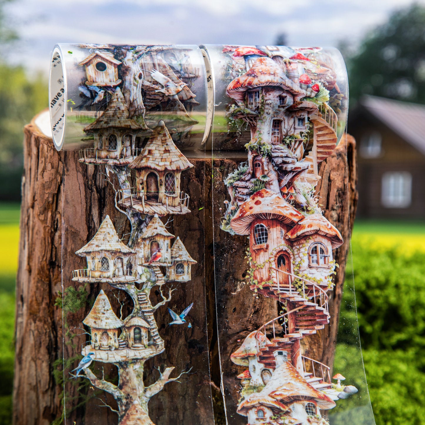 [2603-050] Treehouse Seamless PET Tape 4 Styles