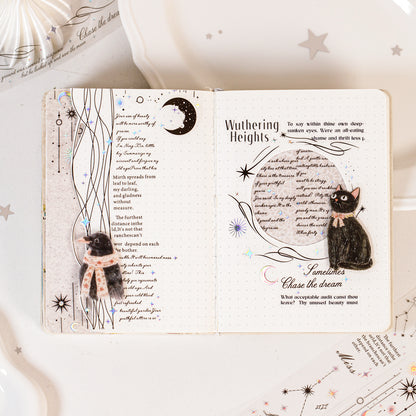 [2601-161] Starry Poet – Cosmic PET Tape Set (6 Designs)