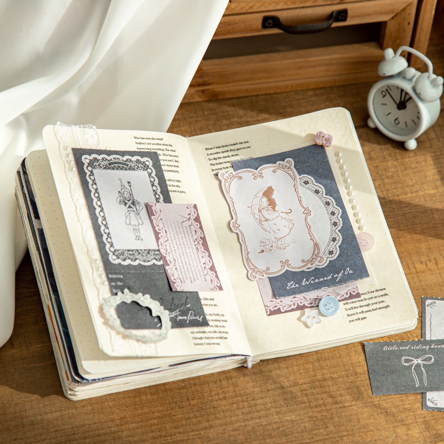 [2601-160] Fairy-Tale Little Happiness – Journal Memo Pad Set (6 Designs)