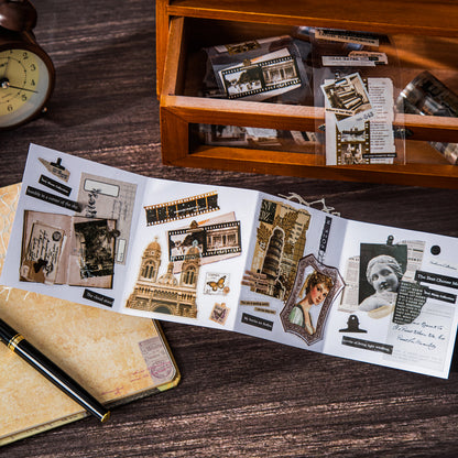 [2601-157] Fragmented Memories – Vintage Collage PET Tape (4 Designs)
