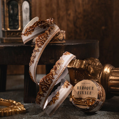 [2601-158] Baroque Finale – Ornate Frame Washi Tape Set (4 Designs)