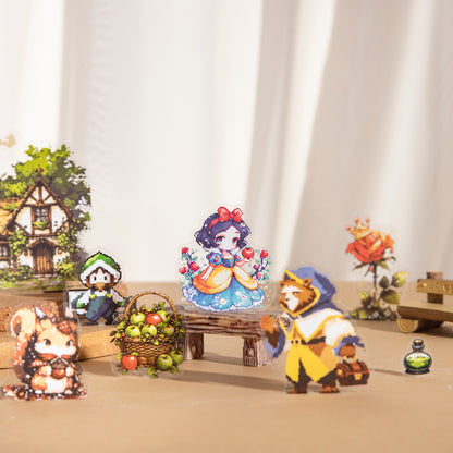 [2603-139] Pixel Fairy Tale PET Sticker Book 4 Styles