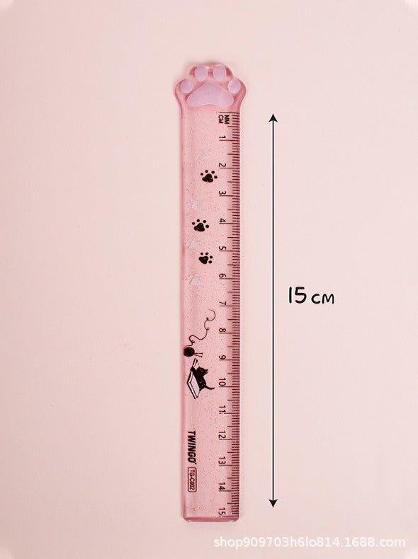 9026 Cat's Claw Ruler 15cm - Memo Journals