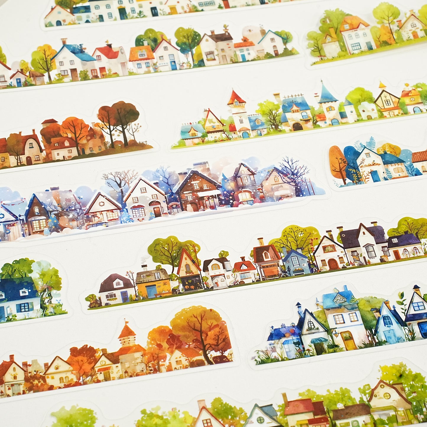 [2603-110] Nature Landscape PET Sticker Pack 6 Styles