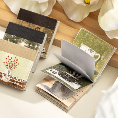 [2603-102] Mini Square Lifestyle Sticker Book 4 Styles