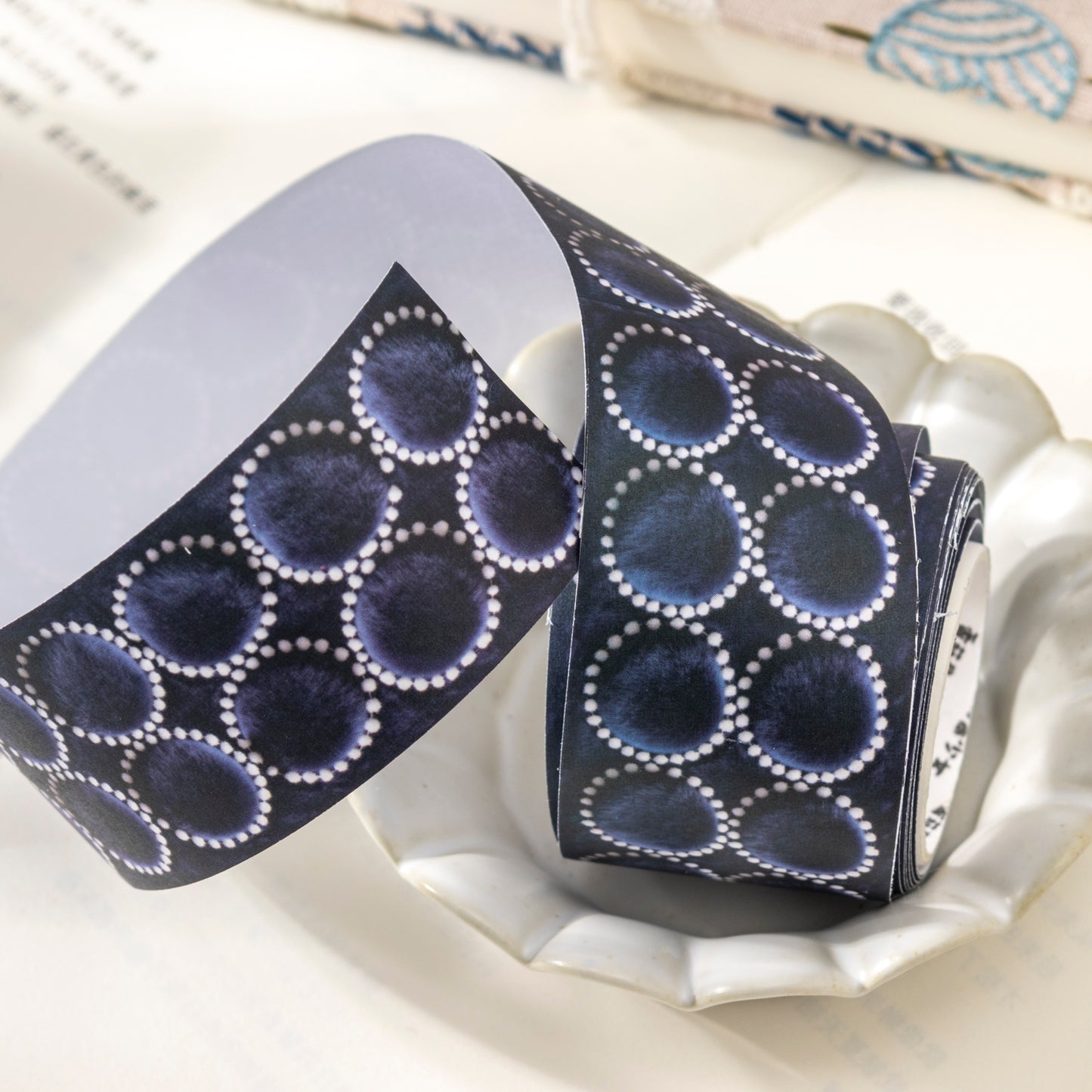 [2603-034] Plush Theme Seamless Washi Tape 6 Styles