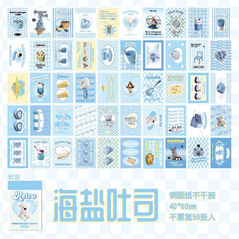2051 Sticker Bean Book Cheese Vending Machine Series - Memo Journals