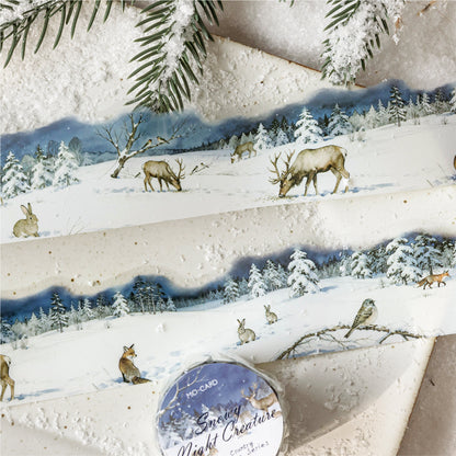 [2602-024] Snowland Winter PET Stickers 6 Styles
