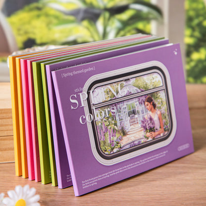 [2601-211] Spring Garden Journal Sticker Book
