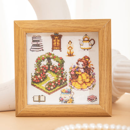 [2603-139] Pixel Fairy Tale PET Sticker Book 4 Styles