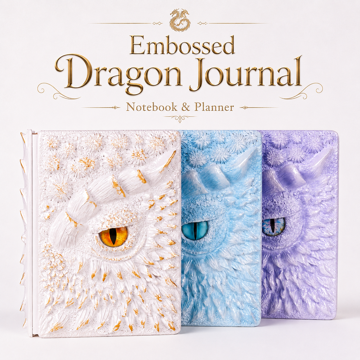 2000 Points Reward | Embossed Dragon Eye Loose-Leaf Journal