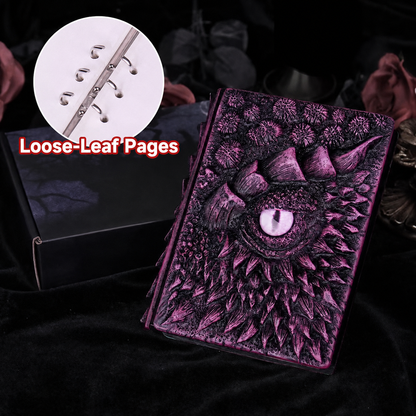 2000 Points Reward | Embossed Dragon Eye Loose-Leaf Journal