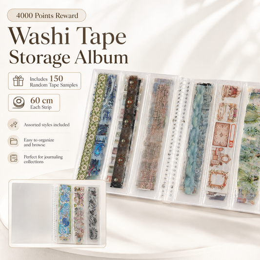 4000 Points Reward | Journaling Tape Sample Storage Album