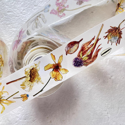 3072 A32 Colorful | Original Hand-Drawn PET Washi Tape Die-Cut for Journaling