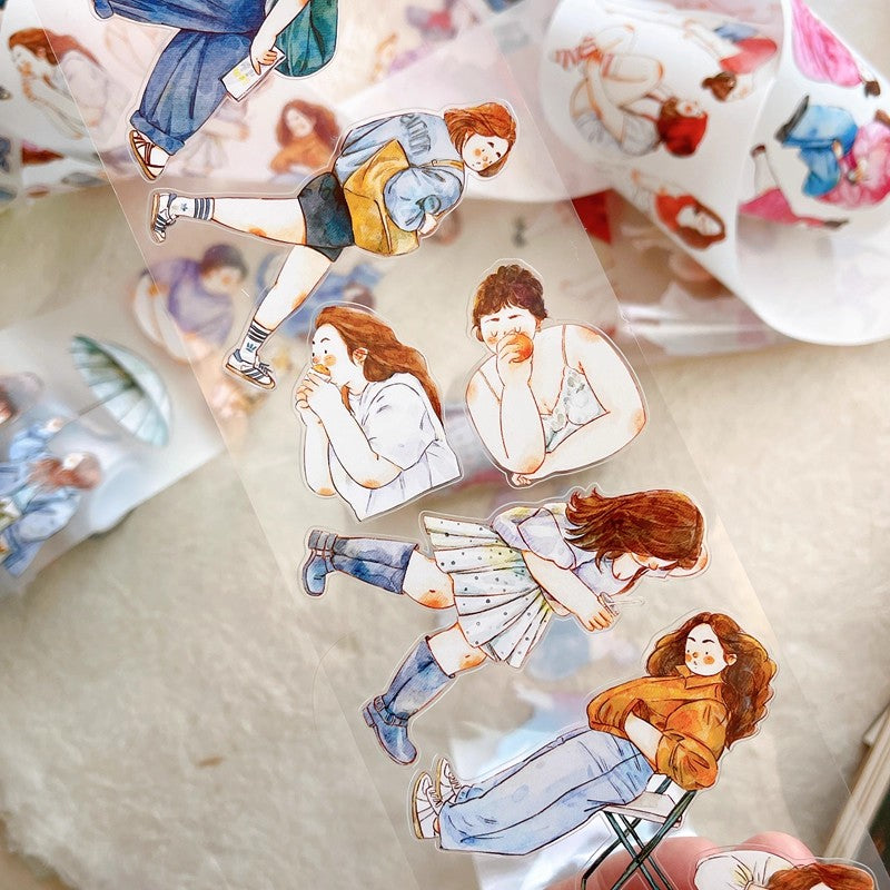 3061 A36 Cozy Moment | Decorative PET & Washi Tape for Scrapbooking