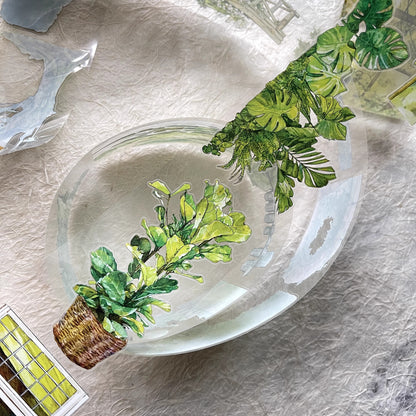 3080 33# Spring Bliss | Decorative PET & Washi Tape, Spring Scenery Journal Supply