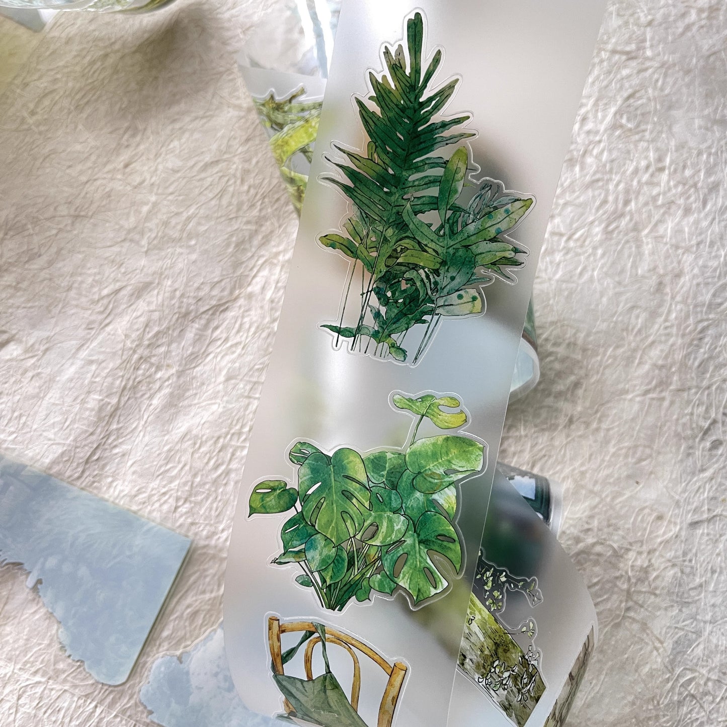 3080 33# Spring Bliss | Decorative PET & Washi Tape, Spring Scenery Journal Supply