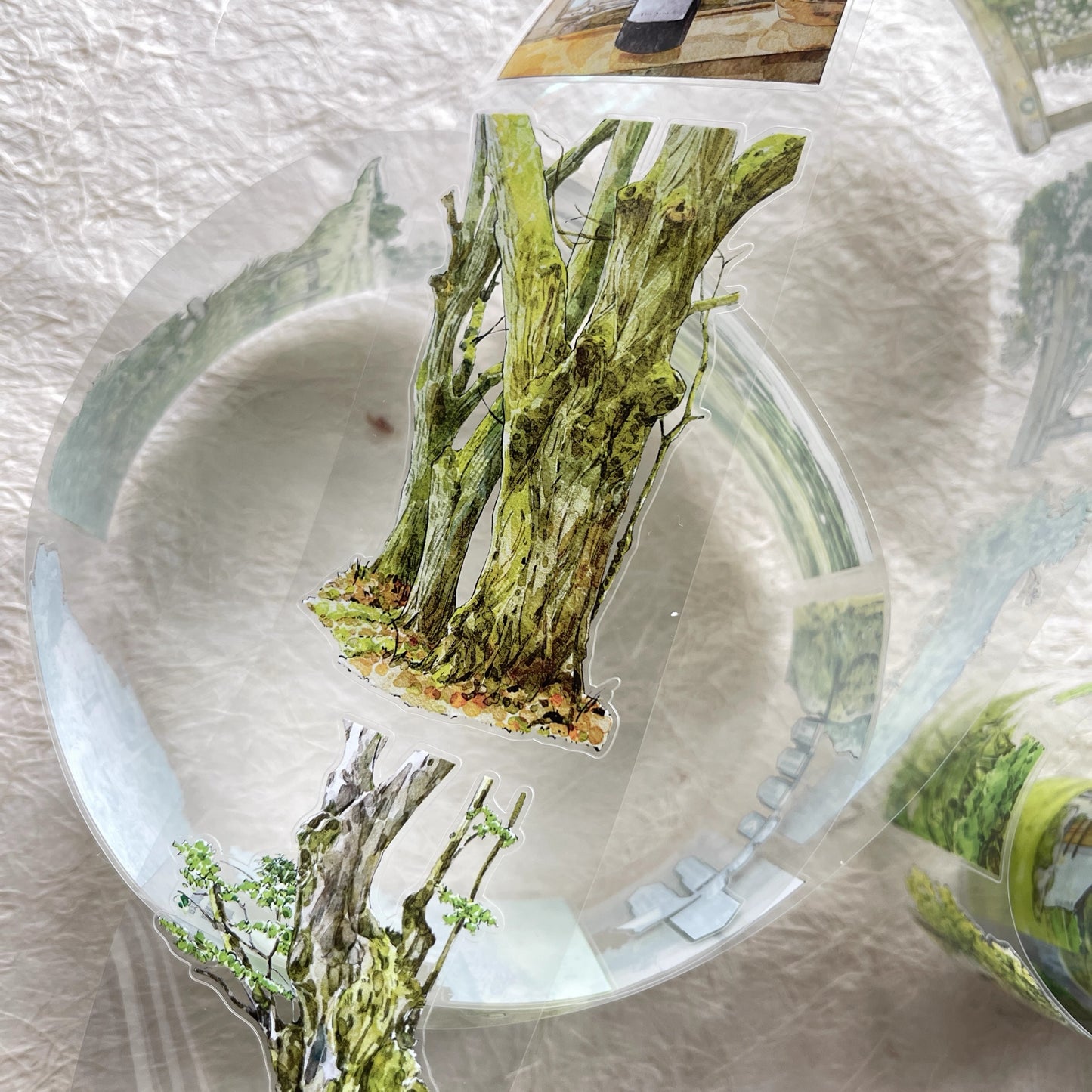 3080 33# Spring Bliss | Decorative PET & Washi Tape, Spring Scenery Journal Supply