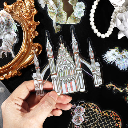 [2603-116] Luxury Vintage PET Sticker Pack 4 Styles