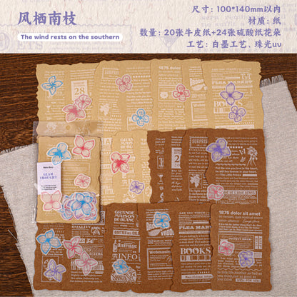 [2603-027] Vintage Fantasy Ephemera Pack 4 Styles